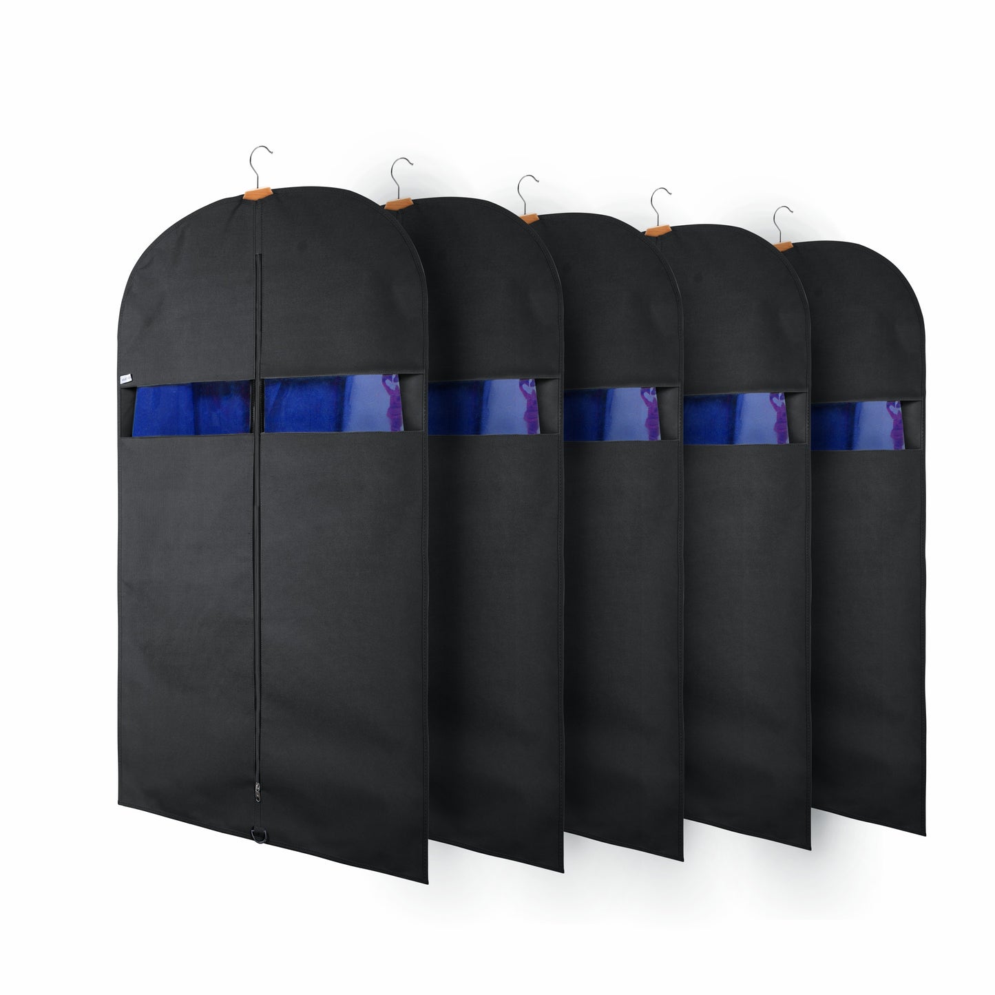Pack of 5 Suit Cover Big Size with Zip of 40 x 24 inch