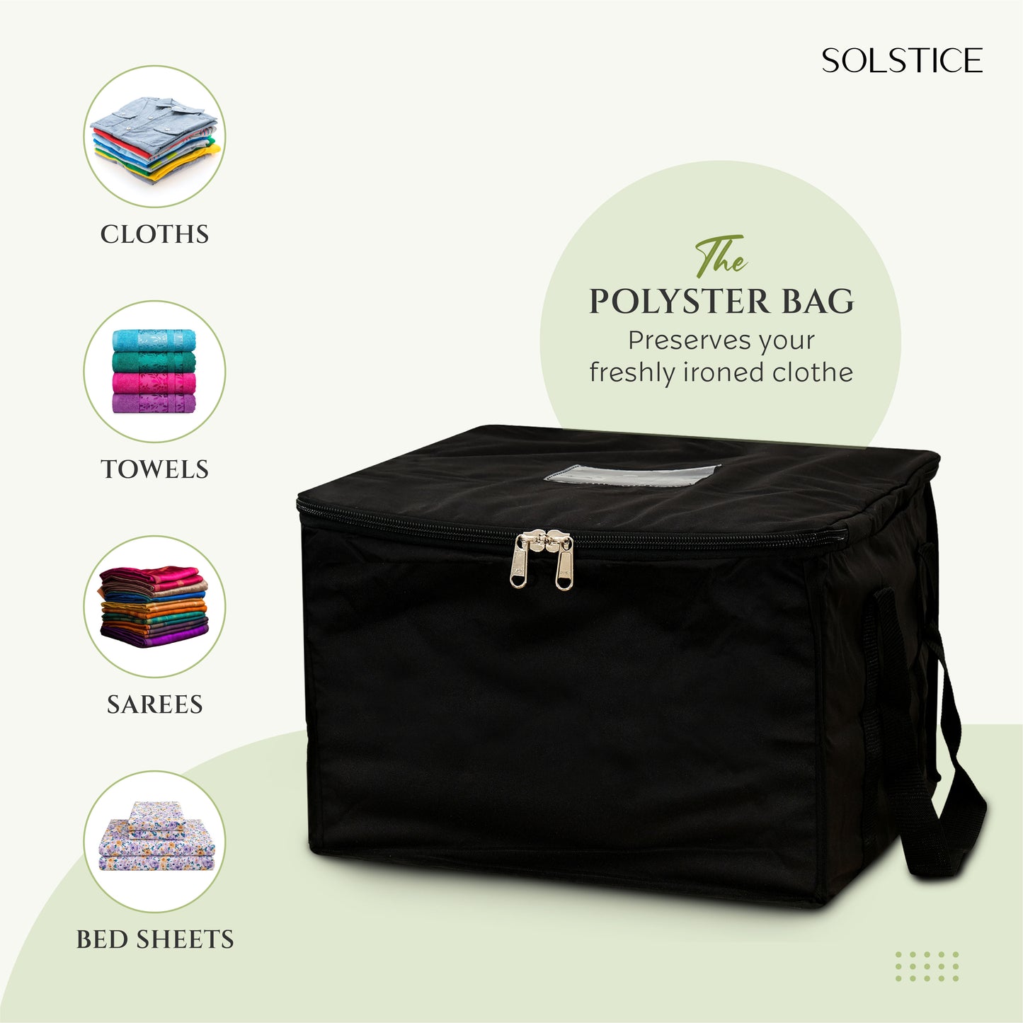 Large Size 95L Under bed Storage Bag For Clothes