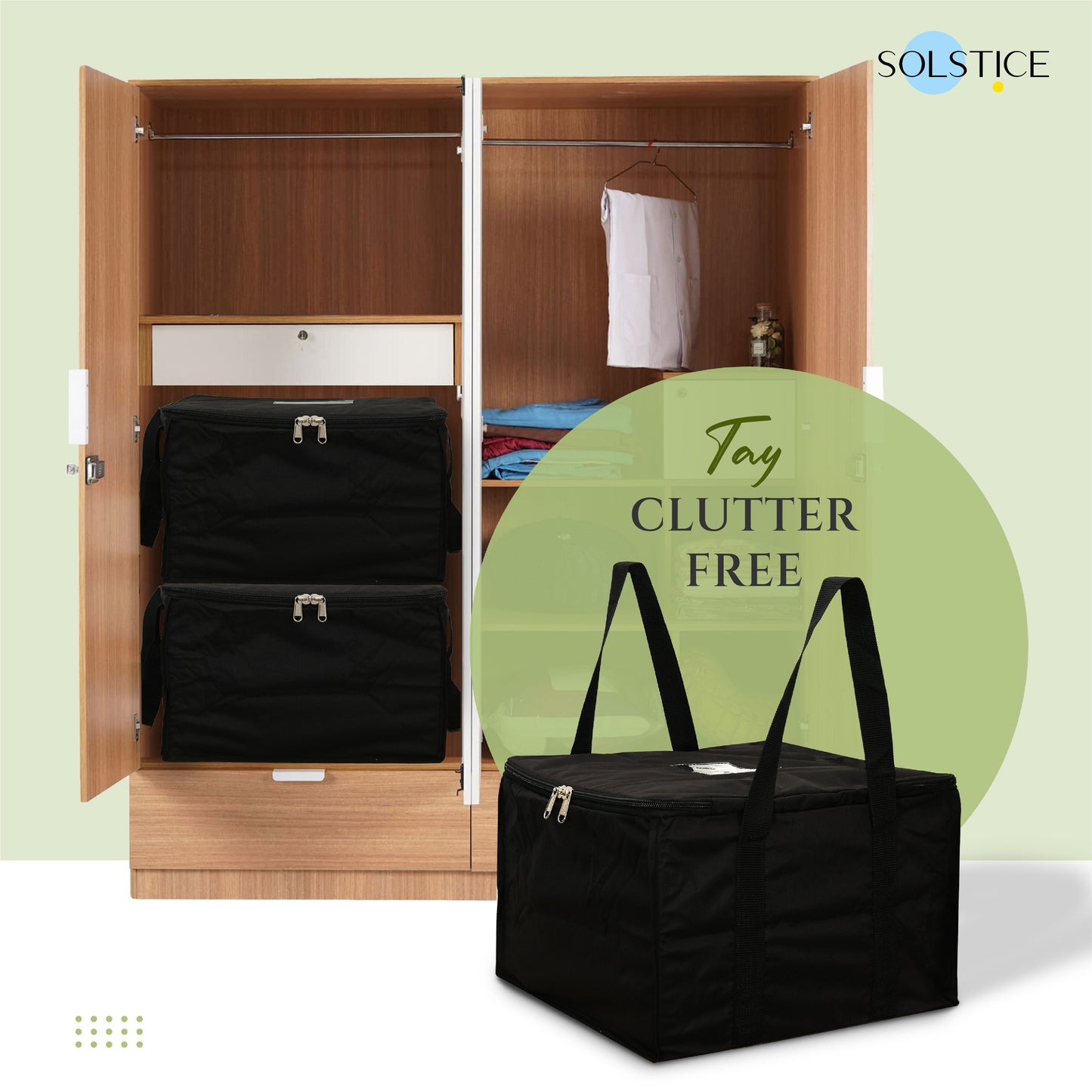 Large Size 95L Under bed Storage Bag For Clothes