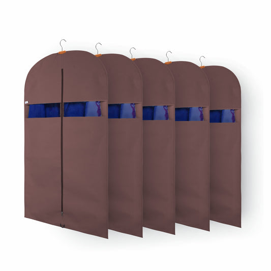Pack of 5 Suit Cover Big Size with Zip of 40 x 24 inch