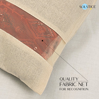 Set of 6 cotton big saree covers / bags for storage single 18 x 15 Inches With Window